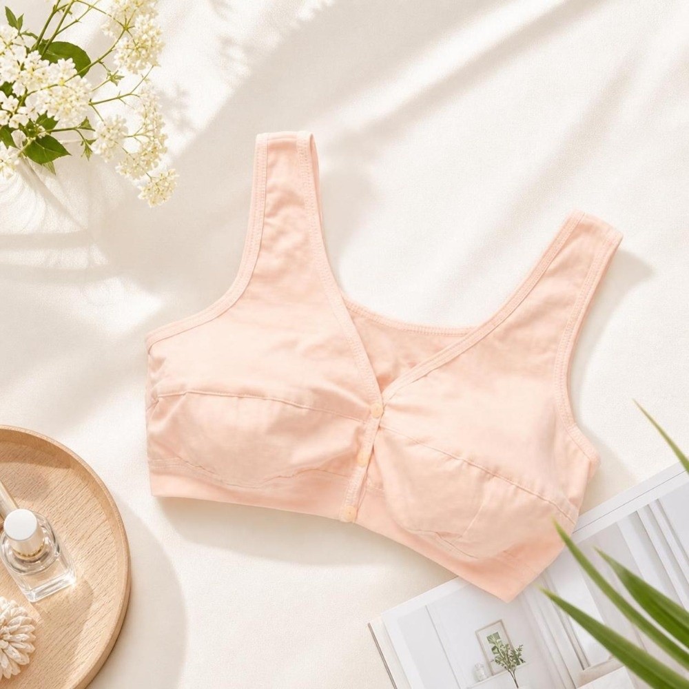 편안한 U자형 앞후크 브라 얇은 플러스 사이즈 무선 브 - Wirefree Bra Comfort 리뷰 및 가격