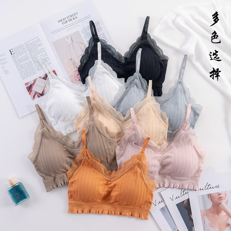3D 섹시 란제리 심리스 스포츠 브라, U 타입 백리스 - Lace Bralette Set 리뷰 및 가격